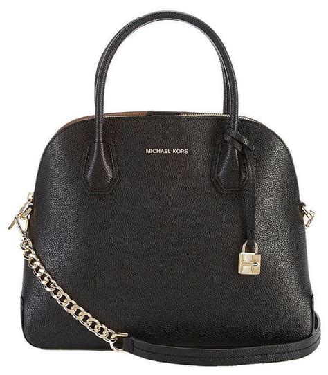 michael kors mercer large dome satchel black|michael michael kors mercer large satchel black .